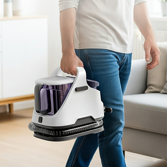 aspirateur laveur facile a transporter