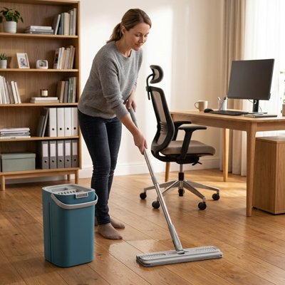 nettoyage facile et pratique avec Seau et serpillère