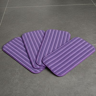 5 Serpillères microfibres violet