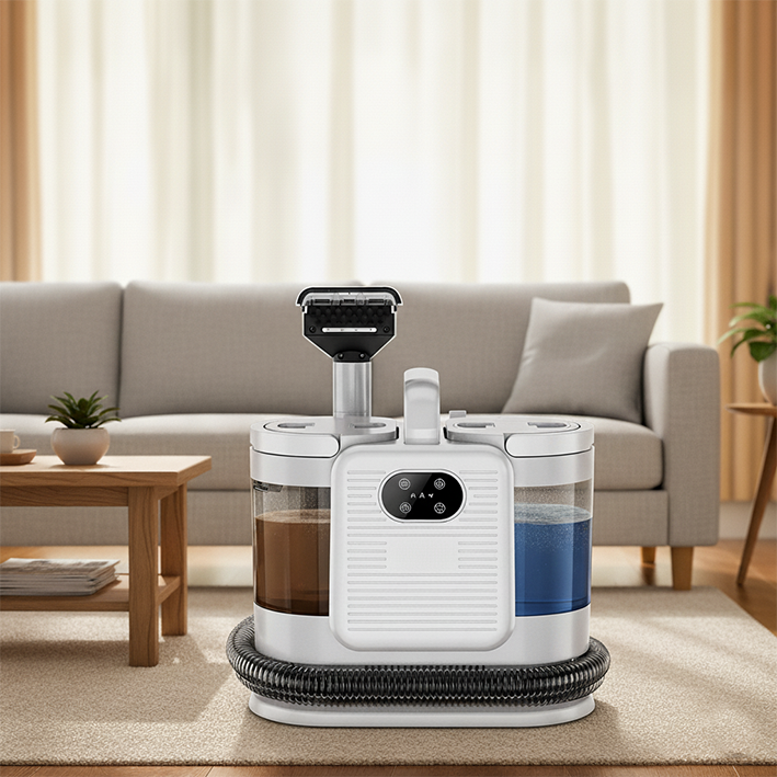 aspirateur laveur eau propre et eau sale