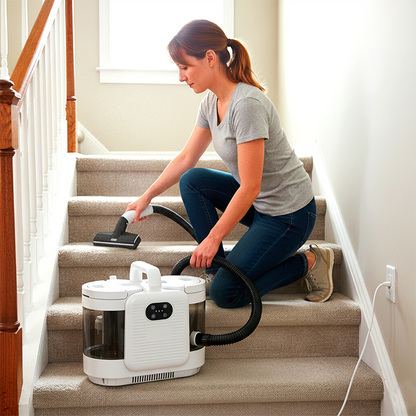 aspirateur laveur escaliers