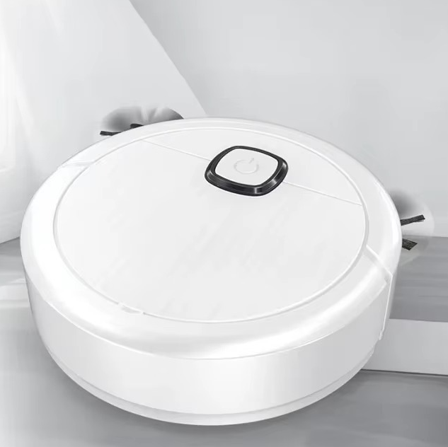 aspirateur laveur robot blanc 1