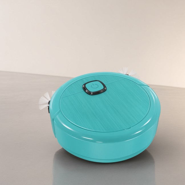 aspirateur laveur robot turquoise