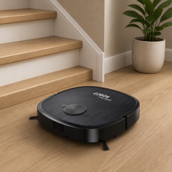 aspirateur laveur robot ultra poussière ramassage escaliers
