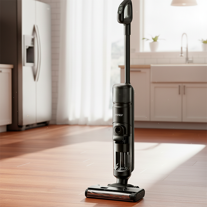 balai aspirateur laveur échantillon