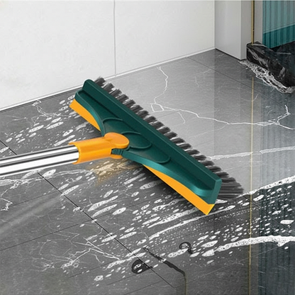 Balai brosse deux en un