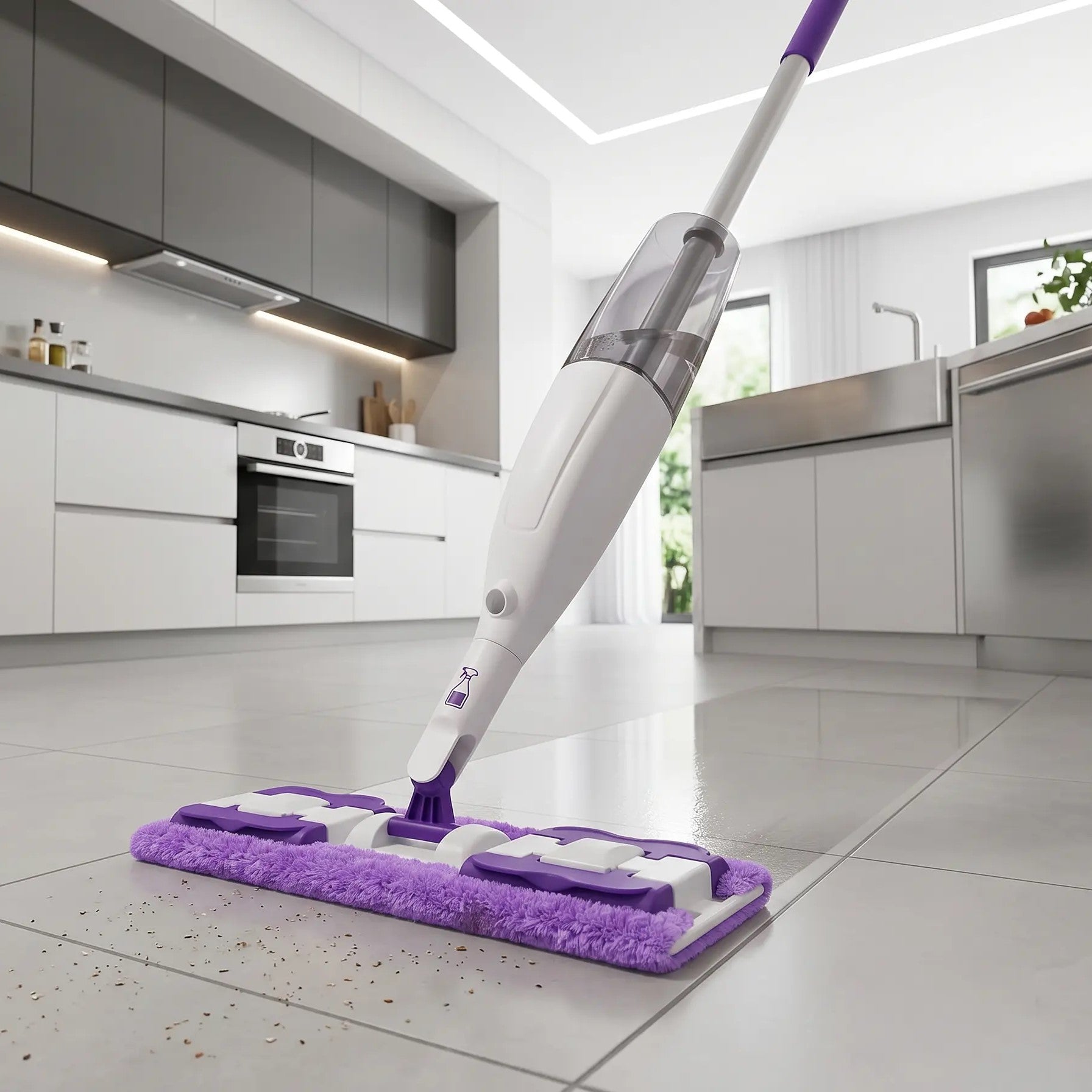 balai serpillère kit nettoyage élégant-cuisine