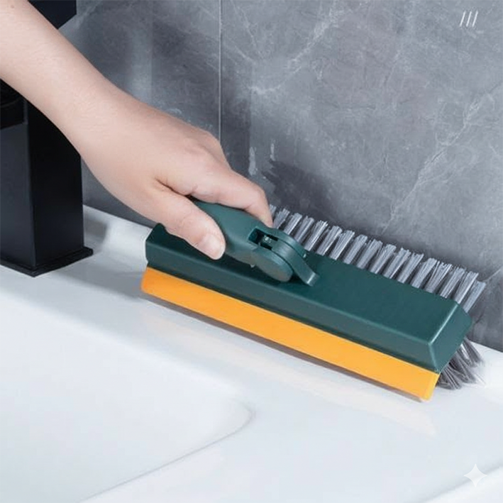 Brosse balai nettoyage coins