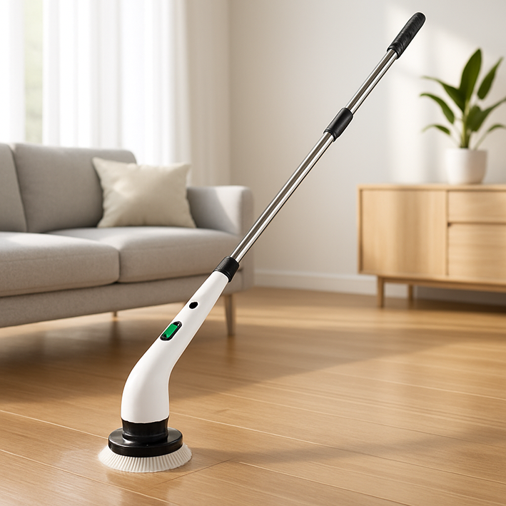 Brosse de nettoyage électrique au salon