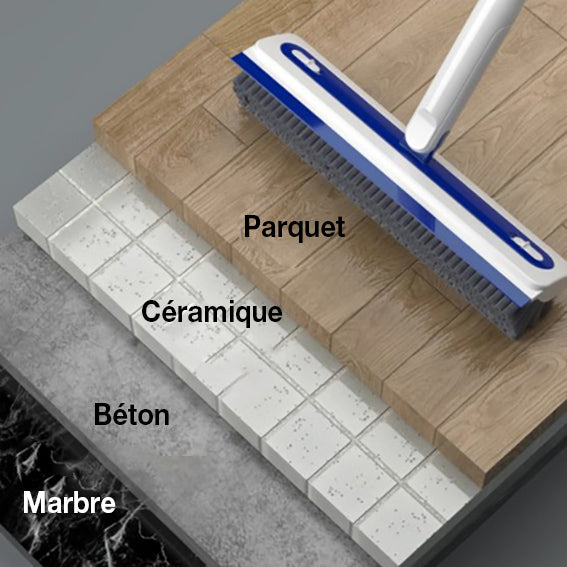 brosse pour balai nettoyage tout type sol