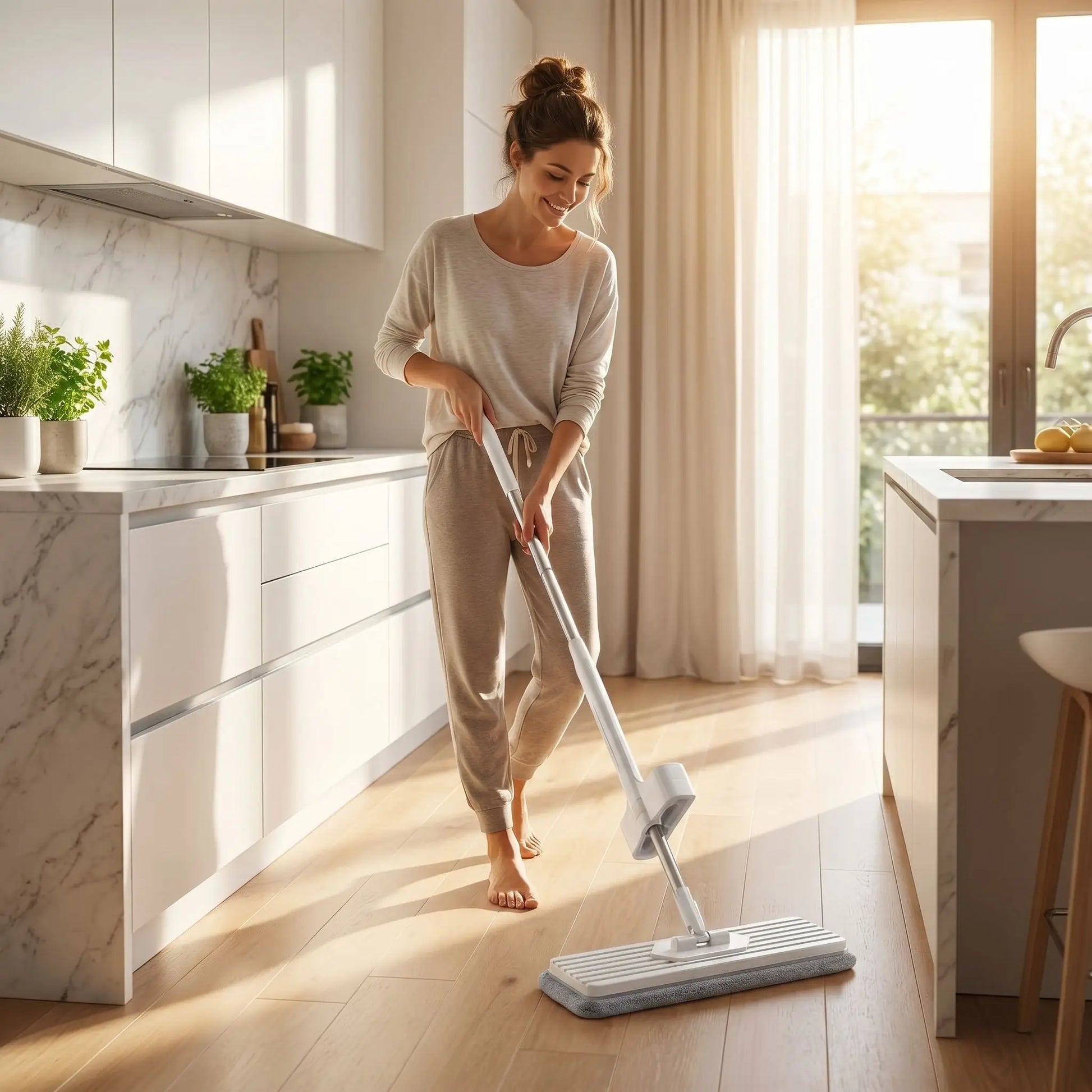 femme balai pour menage cuisine w clean
