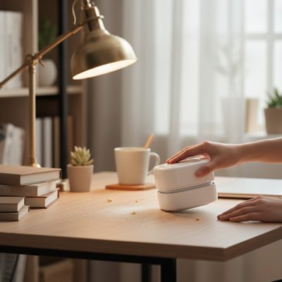 Mini aspirateur bureau propre