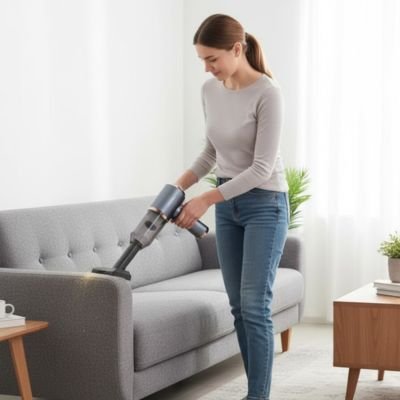 Mini aspirateur pour nettoyer le canapé