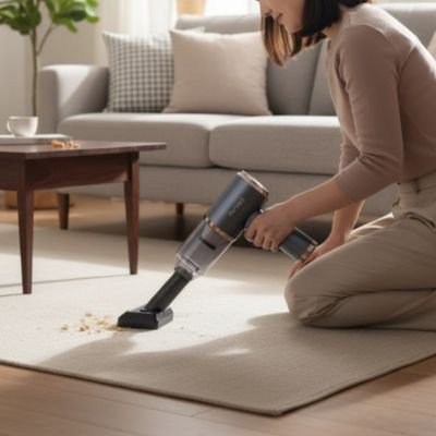 Mini aspirateur pour nettoyage de tapis