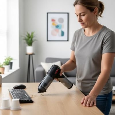 mini aspirateur sans fil nettoyage efficace et rapide