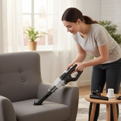 mini aspirateur sans fil pour nettoyer le sofa