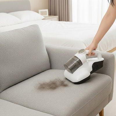 Mini aspirateur sans fil qui nettoie le sofa