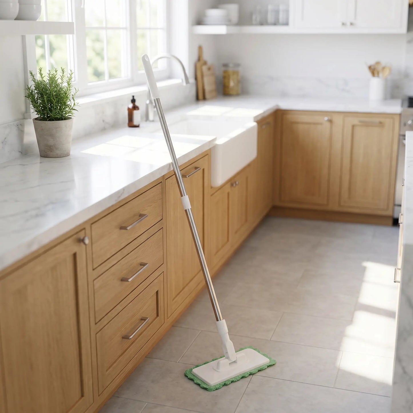 mop balai cuisine lumineuse