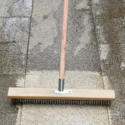 nettoyage beton balai brosse