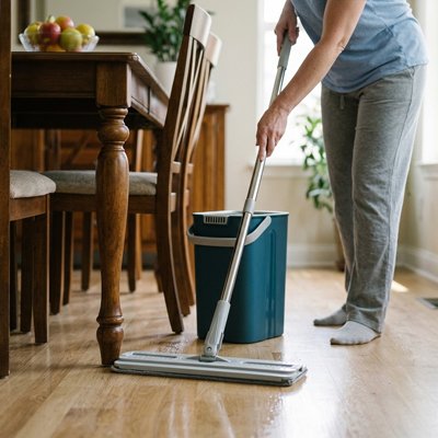 nettoyage efficace avec Seau et serpillère