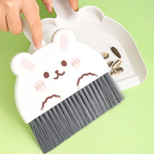 pelle et balayette ours mignon