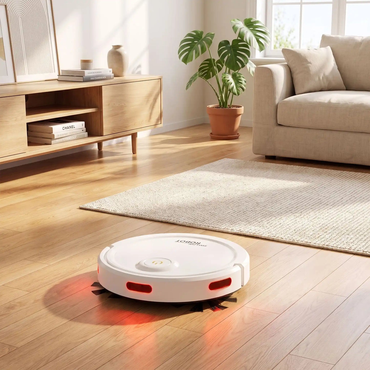 robot aspirateur laveur 3 en 1 light
