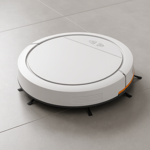 robot aspirateur laveur 3 en 1 model blanc