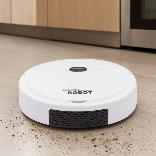 robot aspirateur laveur blanc slide 4 maison