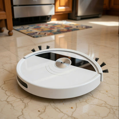 robot aspirateur laveur marbre jolie