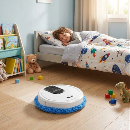 robot aspirateur laveur silencieux enfant dodo