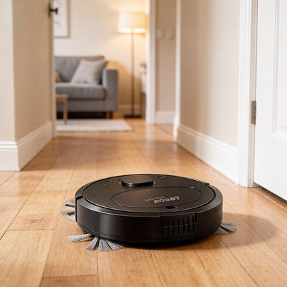 robot nettoyeur sol couloir maison 2