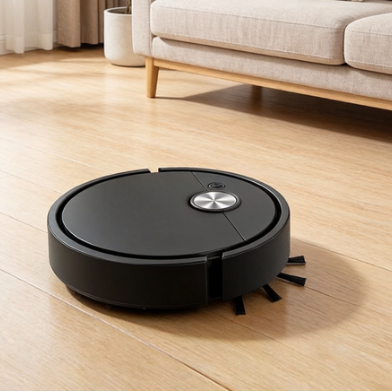 robot nettoyeur sol en version noir