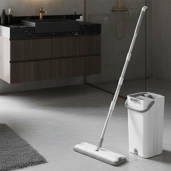 seau et serpillère bathroom propre essorage