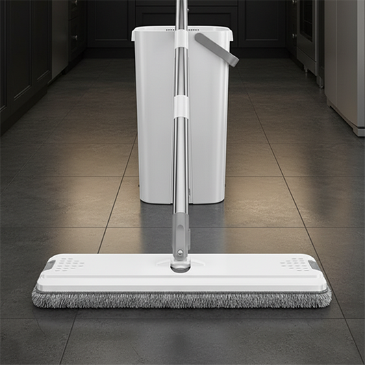 seau et serpillère cuisine propre essorage