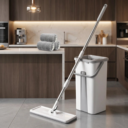 seau et serpillère magic mop cuisine