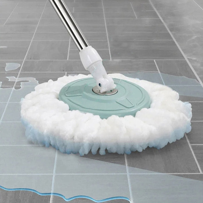 Seau et serpillière nettoyage salle de bain