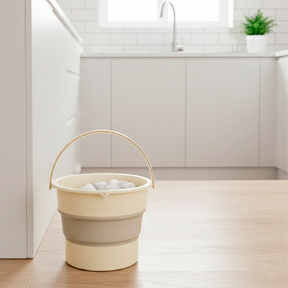Seau pliable | Compacto