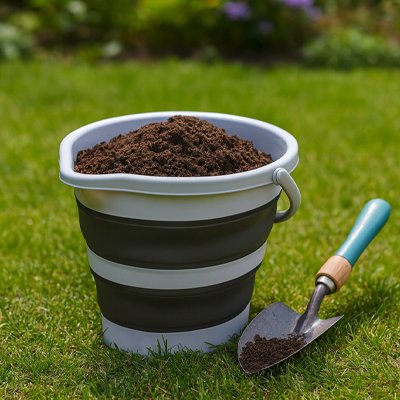 Seau pliable pour votre jardin