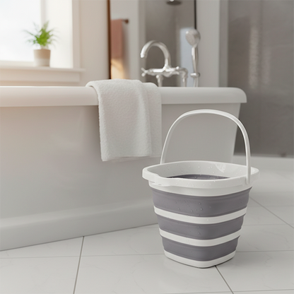 seau dan une salle de bain moderne