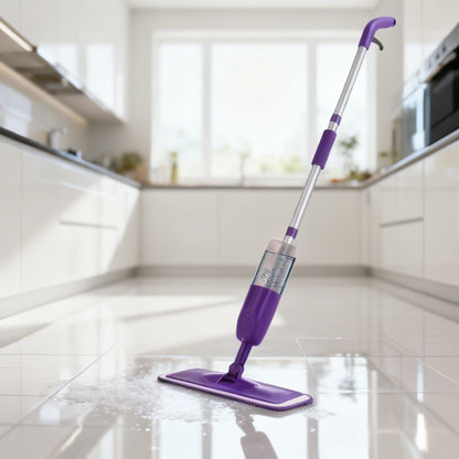 serpillère balai violette dans la cuisine moderne 3