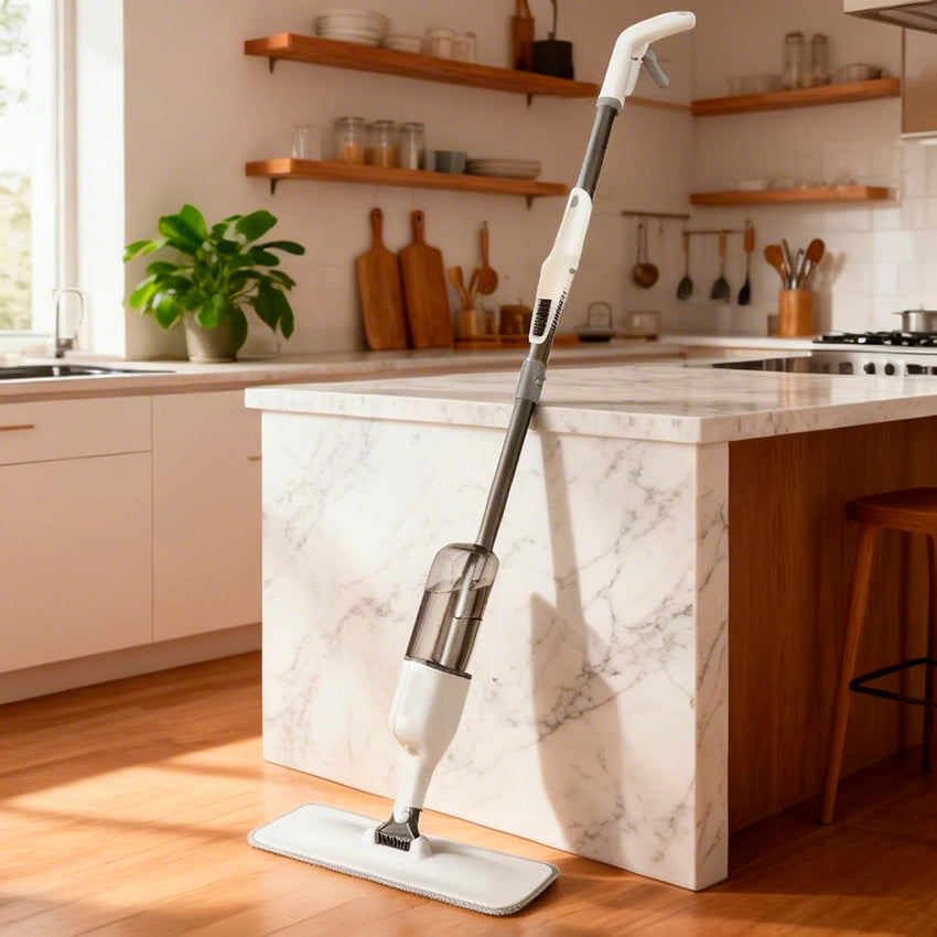 serpillere a la cuisine