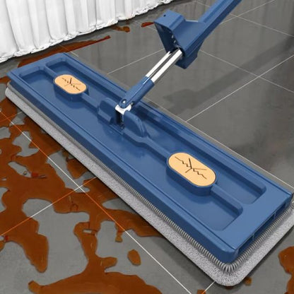 Serpillère microfibre bleu nettoyage carrelage