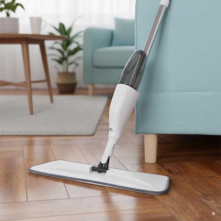 Serpillère microfibre gros plan