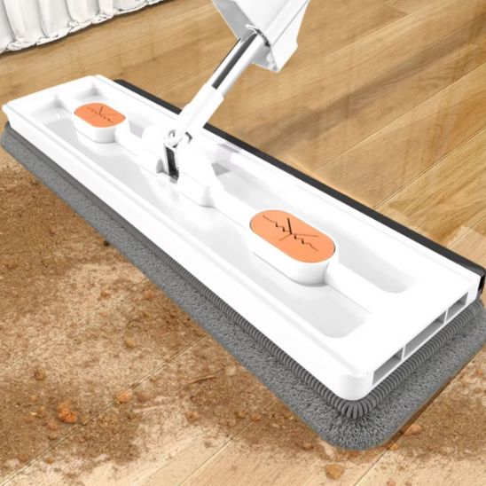 Serpillère microfibre nettoyage parquet souille