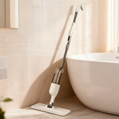 serpillere dans la salle de bain